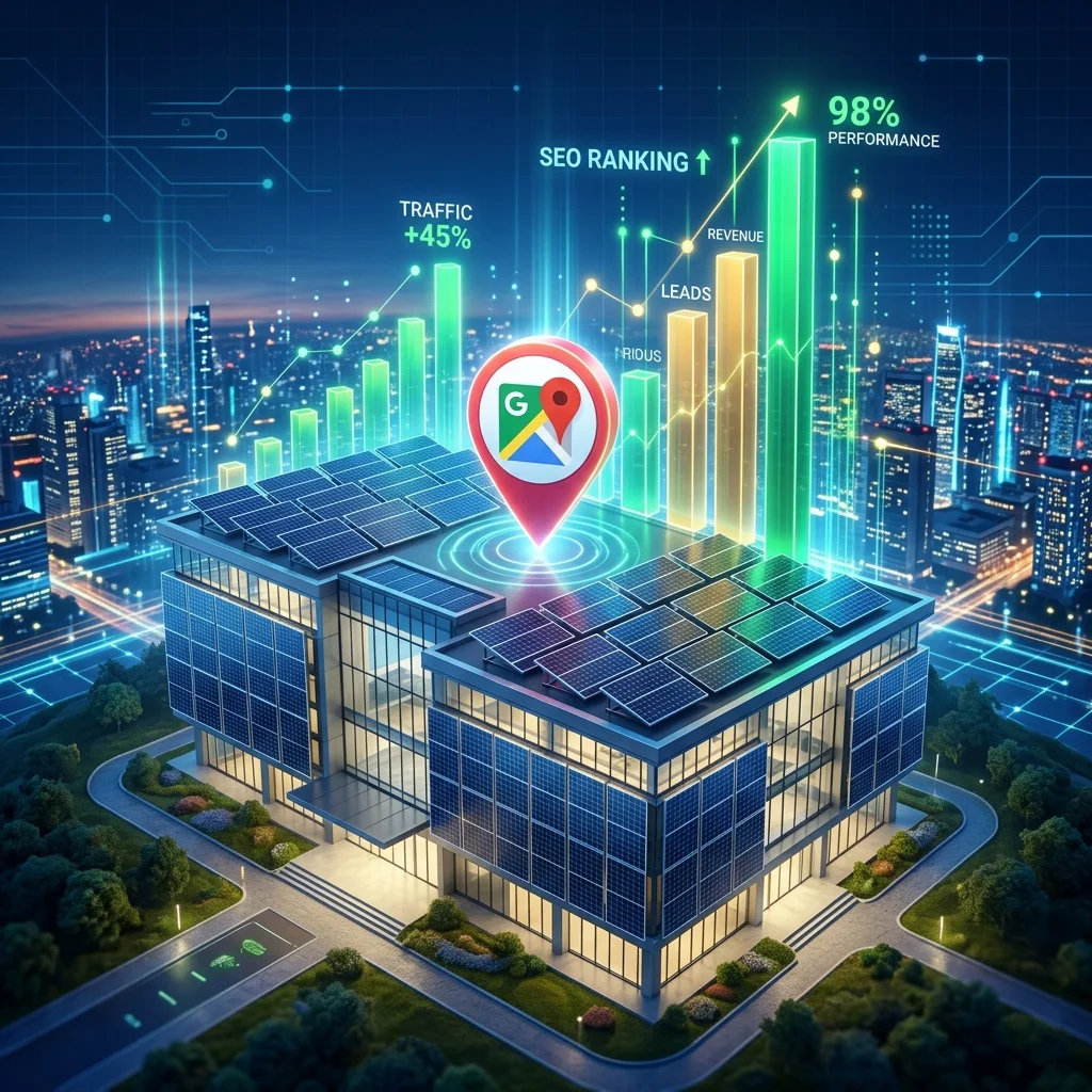 Como Empresas de Energia Solar Podem Dominar o Google Local e Multiplicar Seus Orçamentos